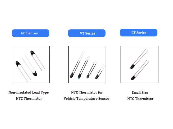 How do you select the model and parameters of NTC thermistors?